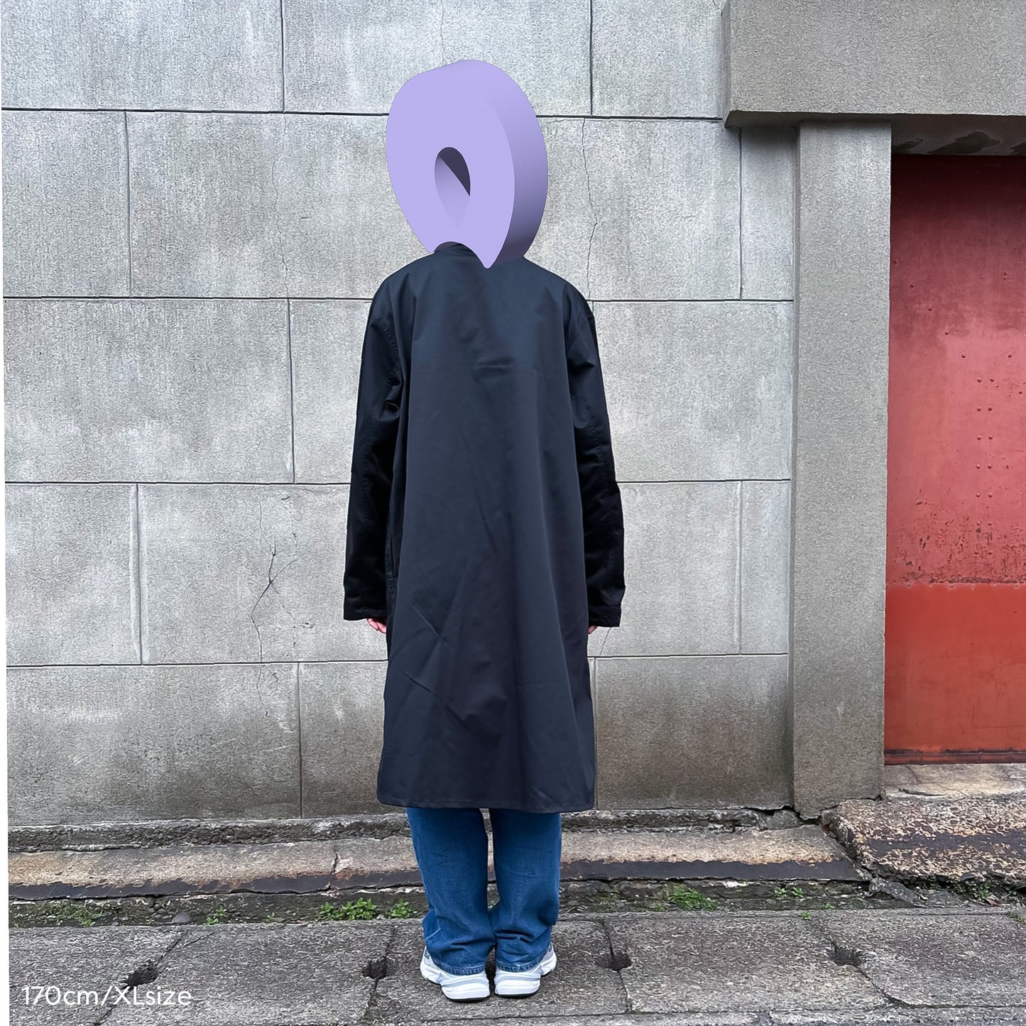 Leather Pocket Shop Coat