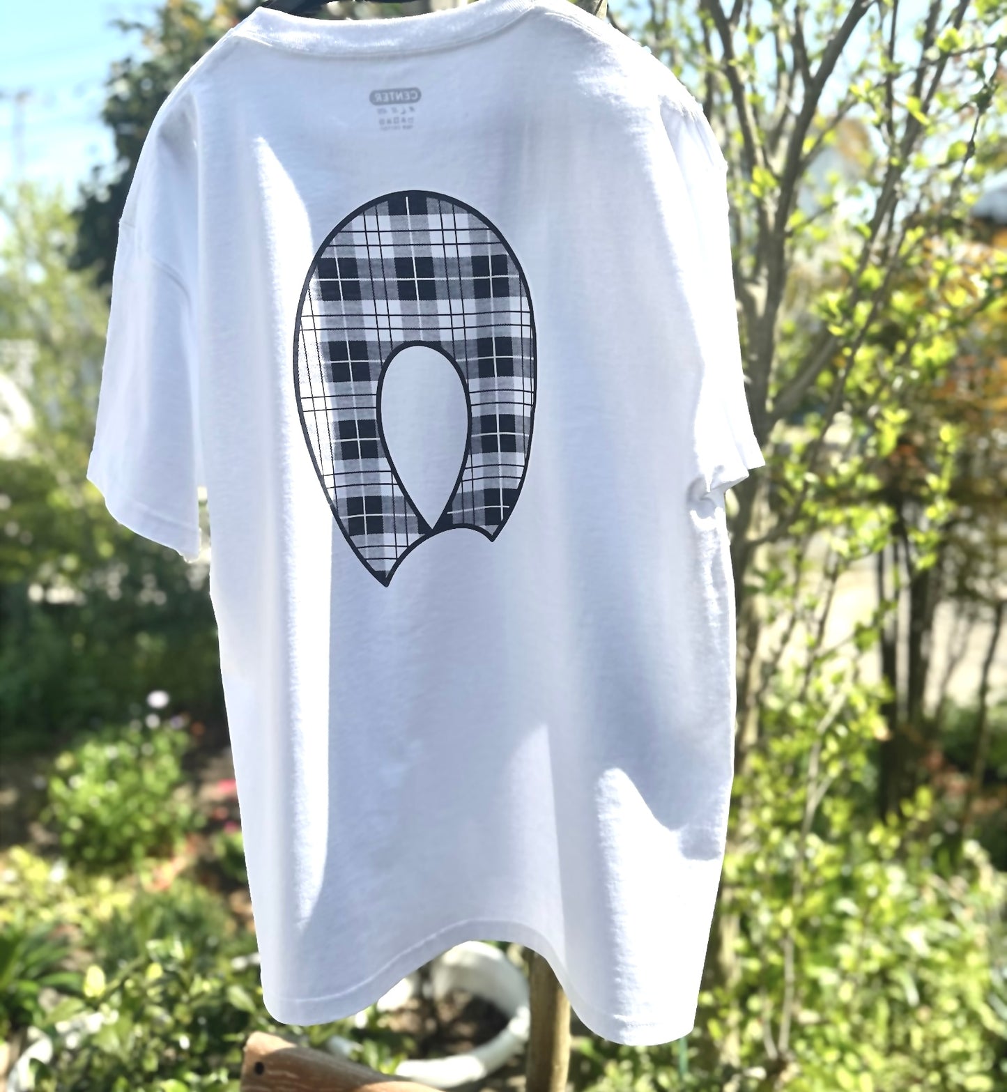 Plaid Symbol Tee