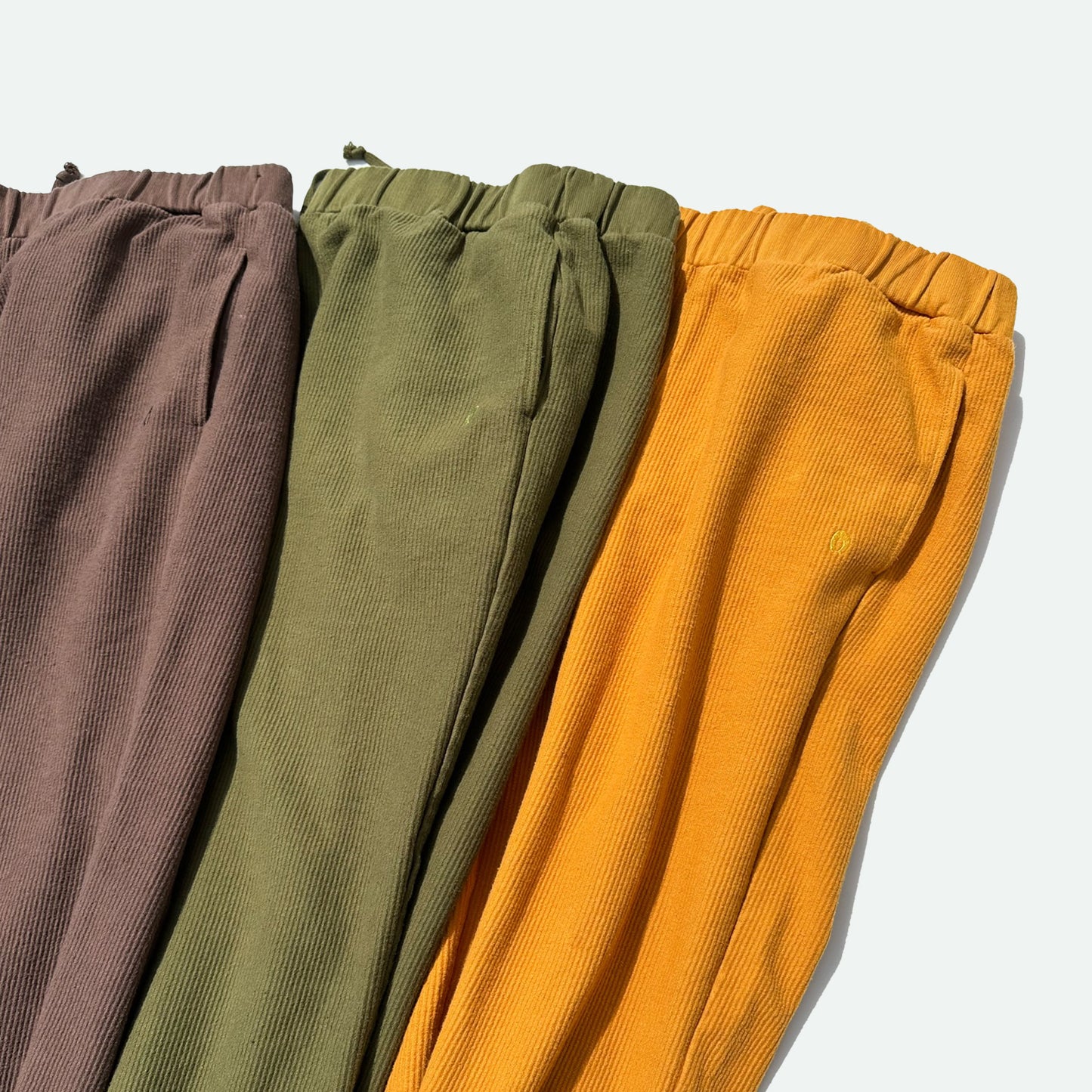 Cotton Corduroy Easy Pants